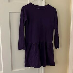 Girls Primary Dress in Purple